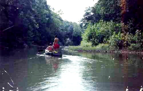 canoeing